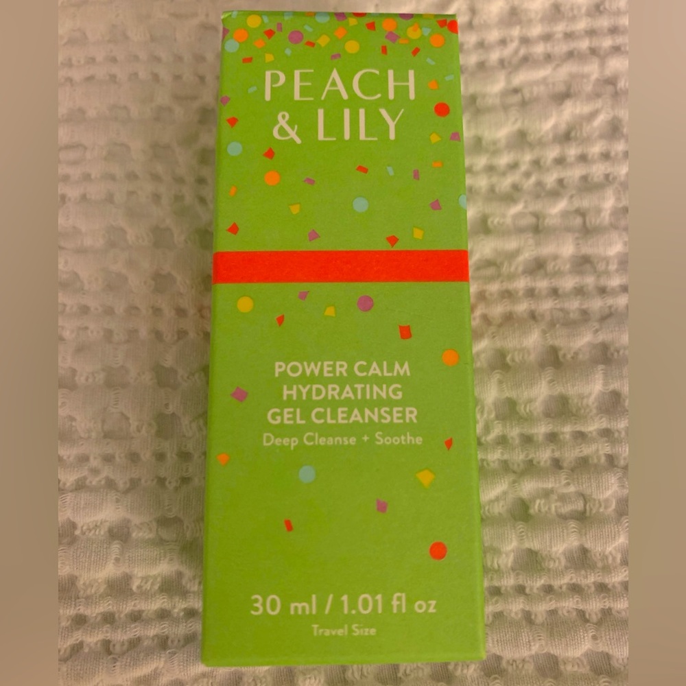 NWB Peach & Lily Power Calm Hydrating Gel Cleanser | Travel Size